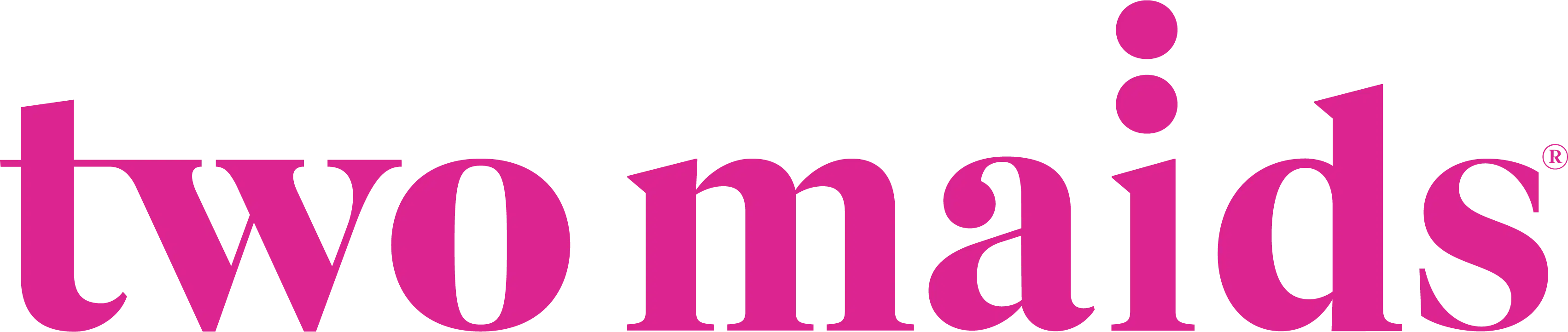 Pink Two Maids logo